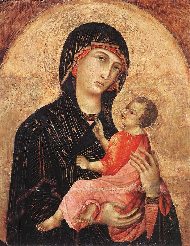 Duccio di Buoninsegna Madonna and Child (no. 593)  dfg oil painting picture